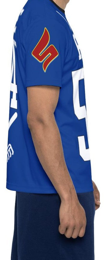 Blue RAKE 54” Jersey – For Legends Who Don’t Just Play, They Dominate
