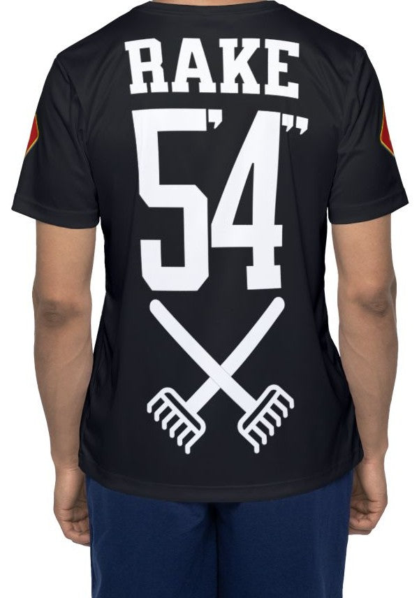 Black RAKE 54” Jersey – For Legends Who Don’t Just Play, They Dominate