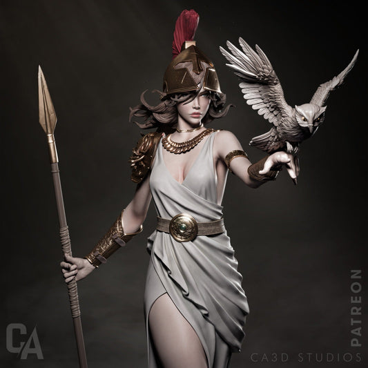 Athena - Greek Goddess - 1:9, 1:12 Scale