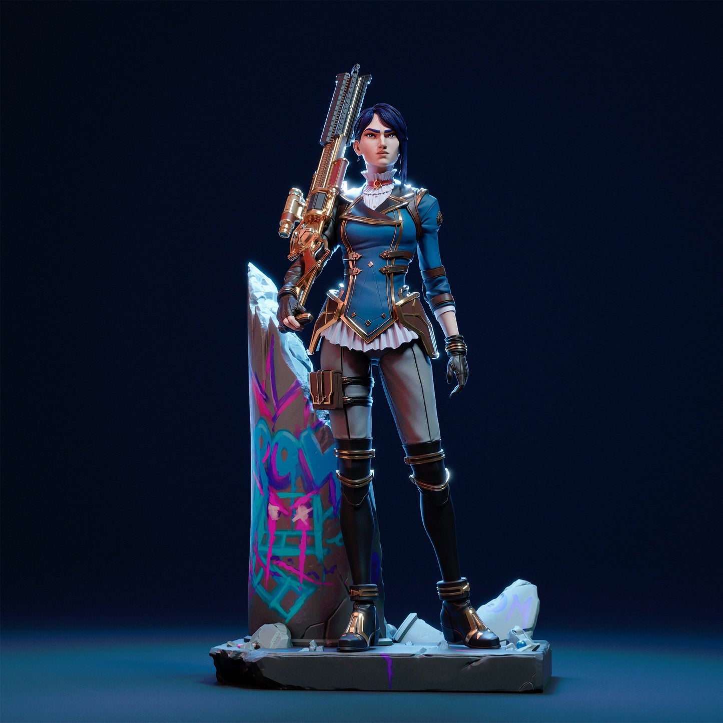 Caitlyn - Arcane - 1:6, 1:9 Scale, Busts