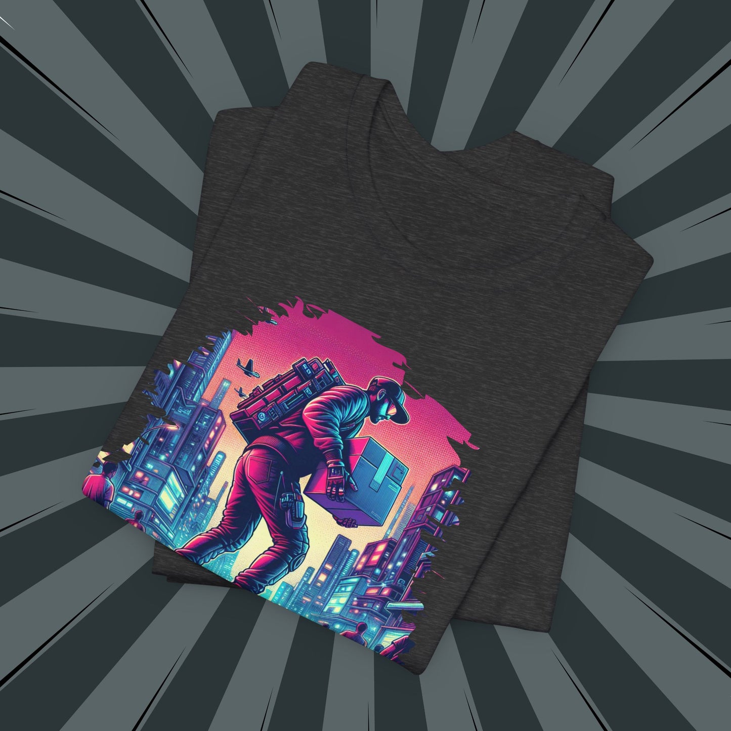 Retro Skateboard Graphic Tee, Unisex Short Sleeve T-Shirt, Urban Streetwear, Colorful Skate Culture Shirt, Great for Gifts and Casual Wear