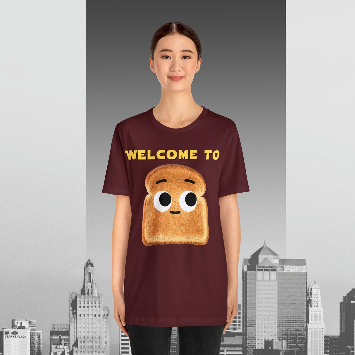 Welcome to the Darkside Unisex Jersey Short Sleeve Tee