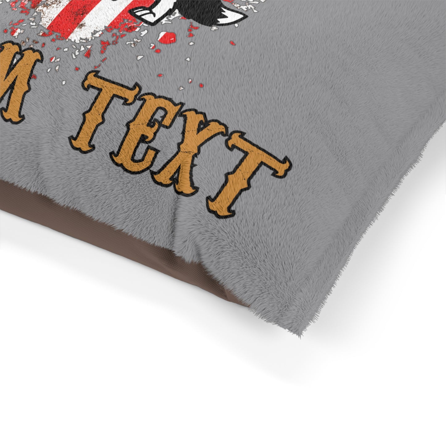 Ruff Rider "Custom Text" Pet Bed