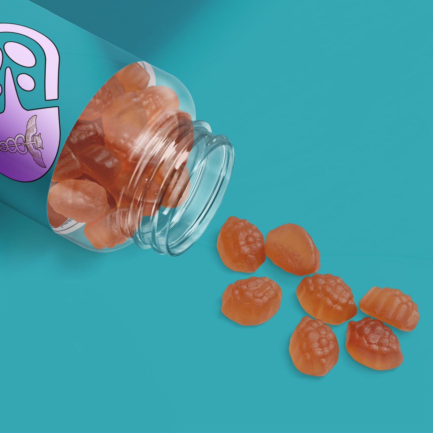 DirkX Sleep Well Gummies: Restful Nights, Energized Days! (60 Gummies)