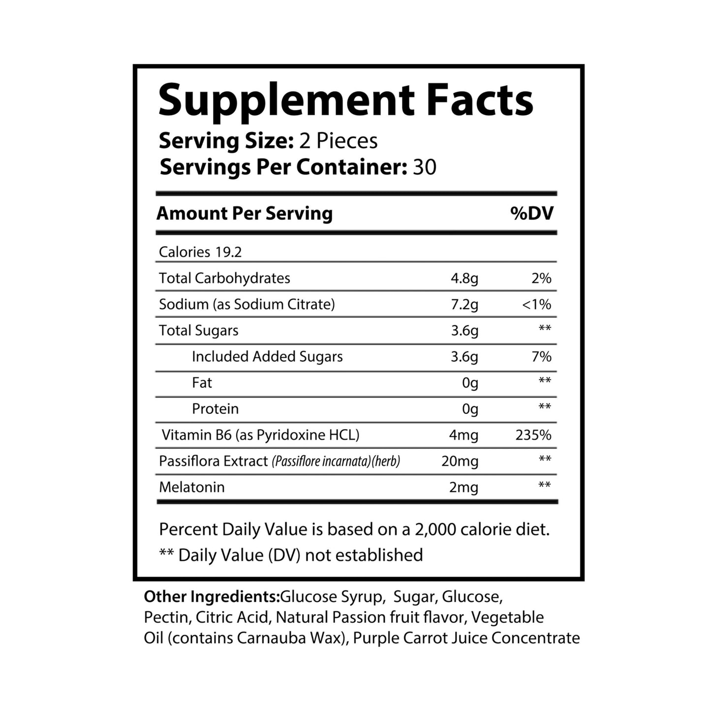 DirkX Sleep Well Gummies: Restful Nights, Energized Days! (60 Gummies)