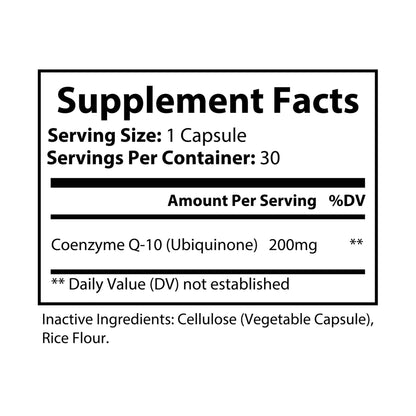 DirkX CoQ10 (Ubiquinone): Unlock Peak Performance, Power Your Health!