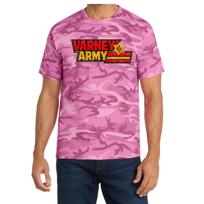 🪖 VARNEY ARMY CAMO TEE — The Official Supporter Drop