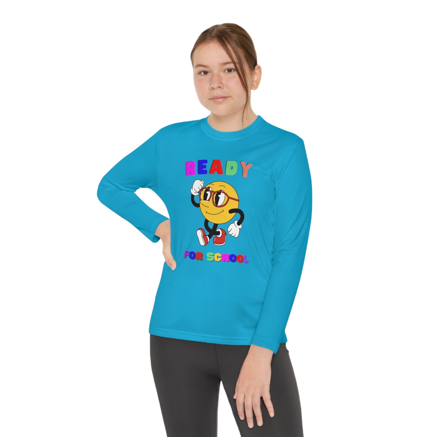 Ready For School Youth Long Sleeve Competitor Tee