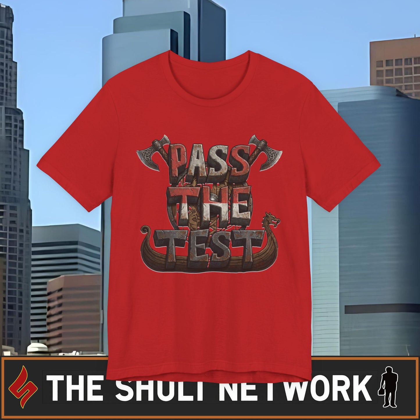 Pass The Test T-Shirt — Motivational Morseverse