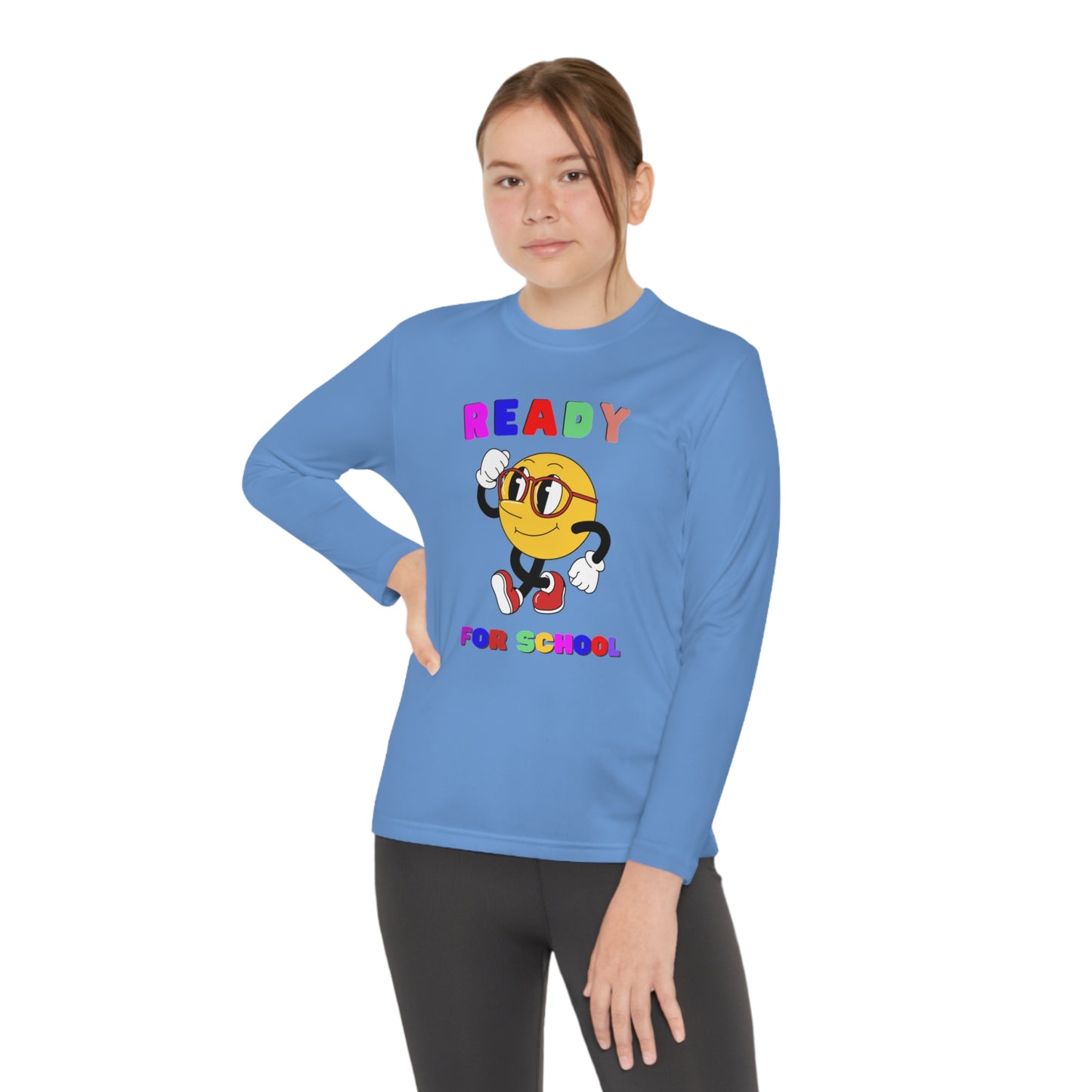 Ready For School Youth Long Sleeve Competitor Tee