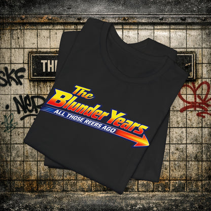 Retro 'The Blunder Years' Graphic Tee - Nostalgic Vintage Logo T-Shirt