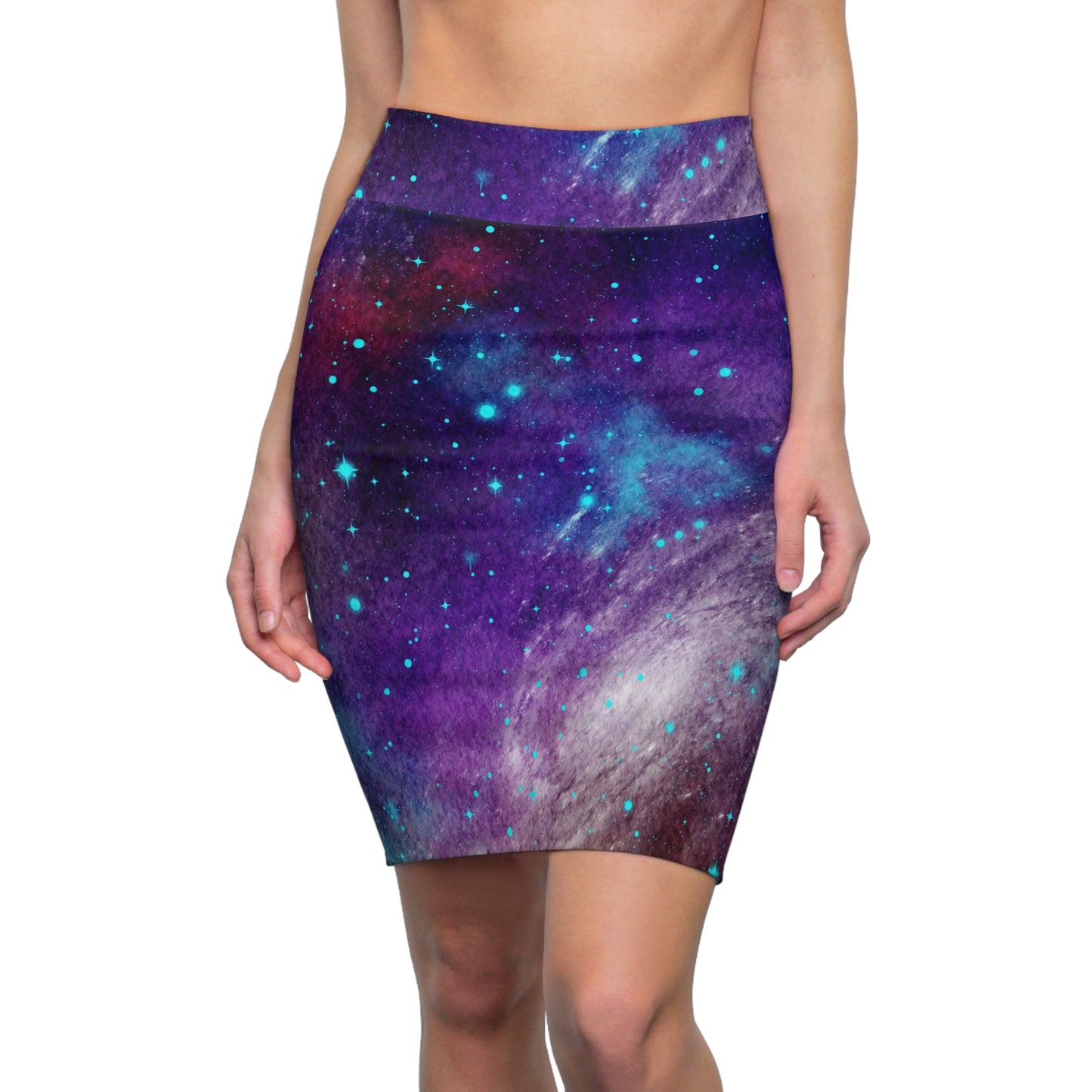 Outer Space Out of this World Women's Pencil Skirt (AOP)