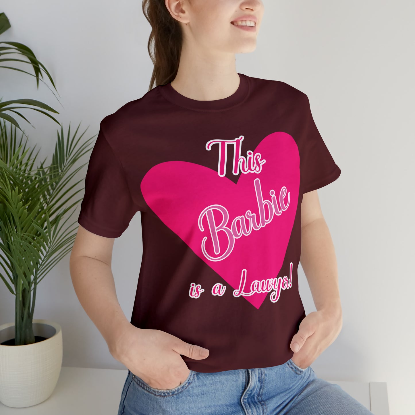 This Barbie is a Lawyer Unisex Jersey Short Sleeve Tee Gifts for Her