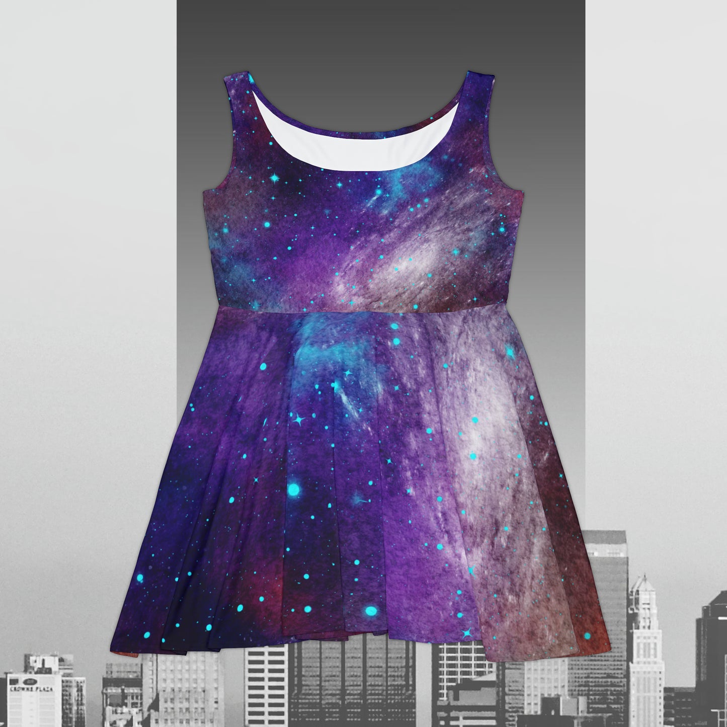 Outer Space Out of this World Women's Skater Dress (AOP)