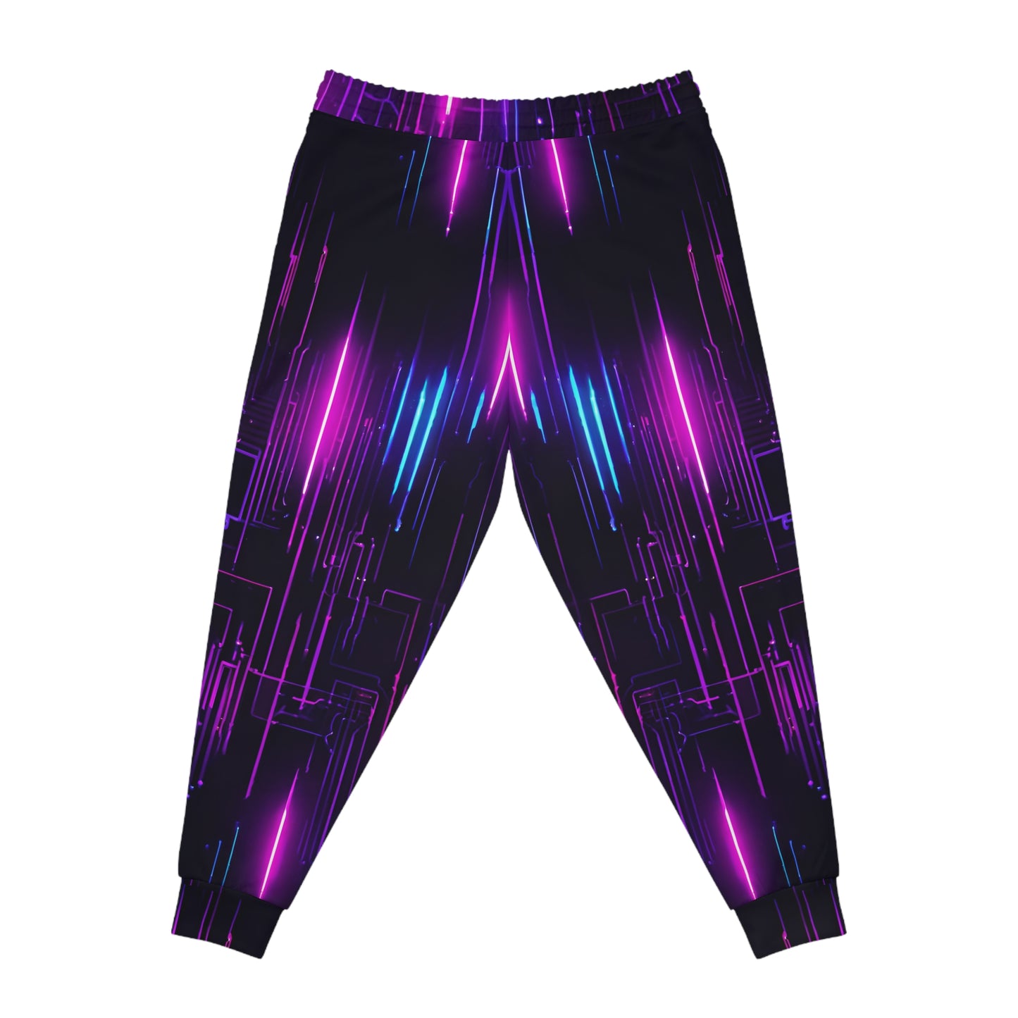 Neon Circuit Athletic Joggers | Trendy Activewear for Fitness Lovers, Stylish Loungewear, Perfect for Gym & Casual Wear, Gift Ideas