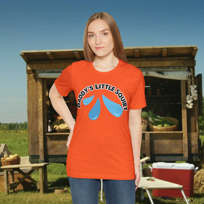 Daddy's Little Squirt Unisex Jersey Short Sleeve Tee