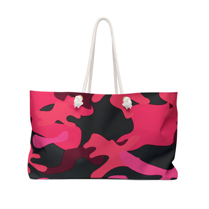 Colorful Camo Weekender Bag