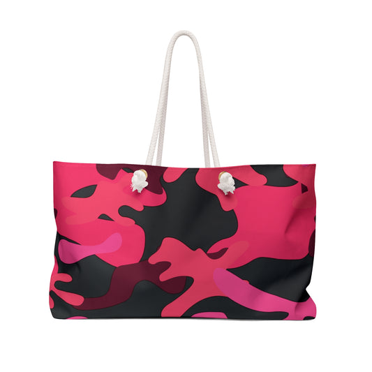 Colorful Camo Weekender Bag