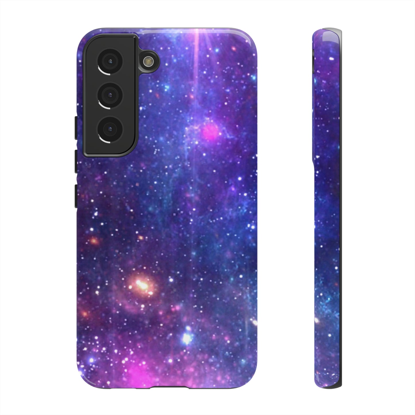 Purple Beyond the Stars Outer Space Out of this World Tough Cases (iPhone, Google, Samsung)