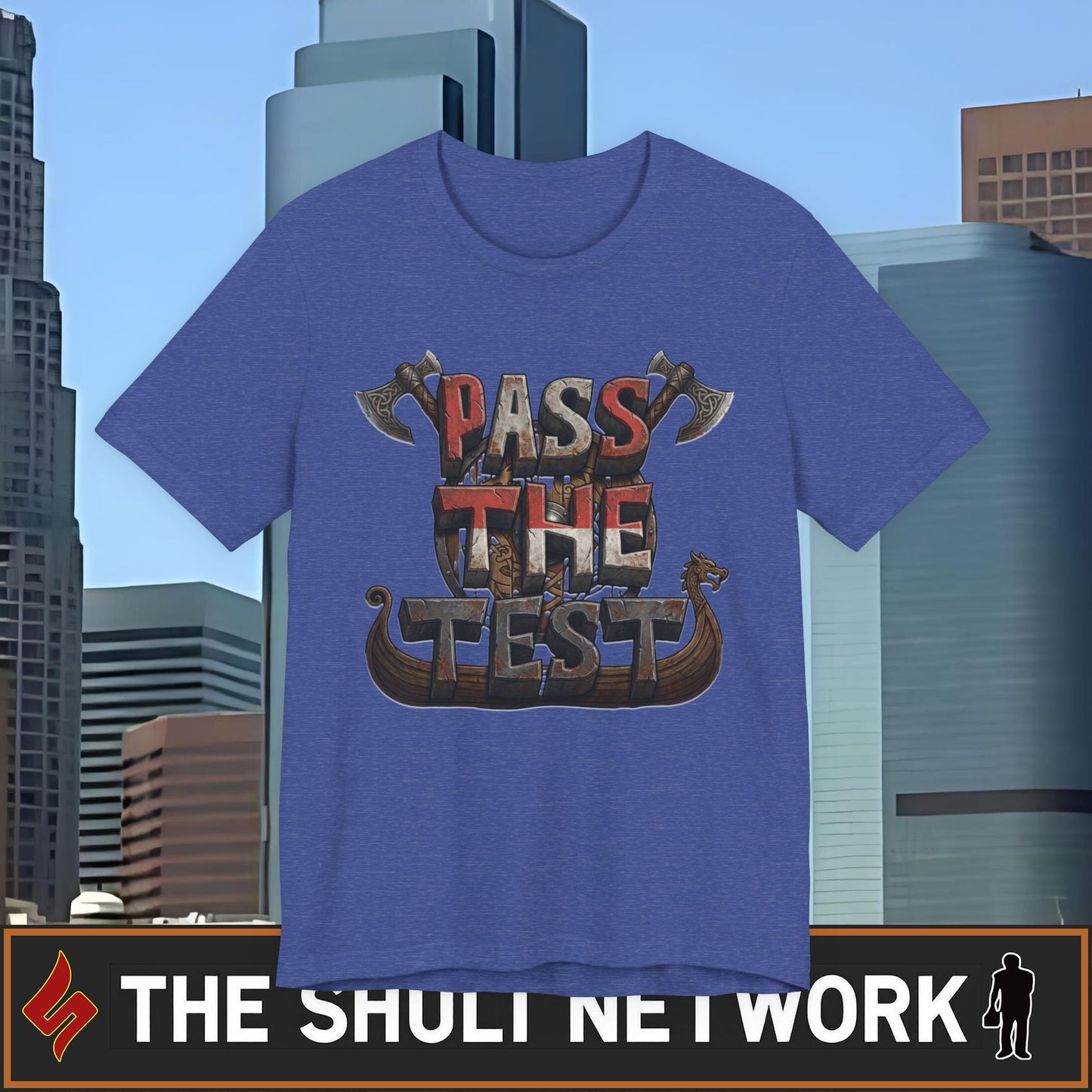 Pass The Test T-Shirt — Motivational Morseverse