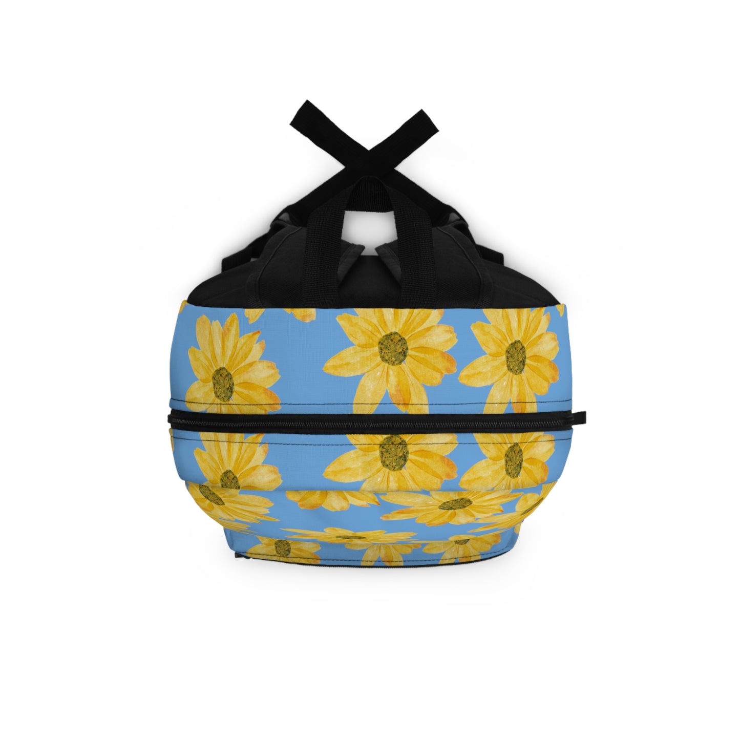 Yellow Flowers on Blue Sky back to School Backpack