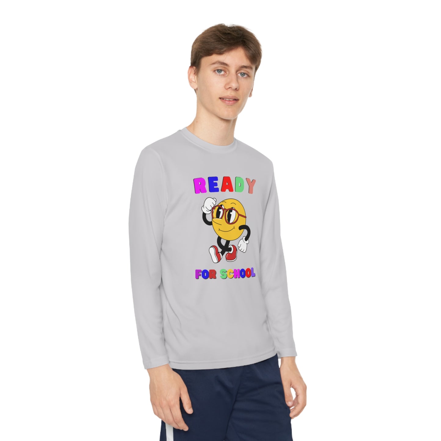 Ready For School Youth Long Sleeve Competitor Tee