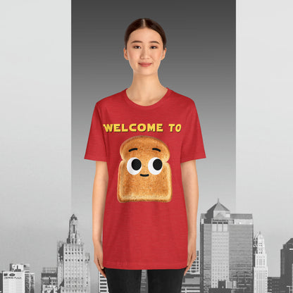 Welcome to the Darkside Unisex Jersey Short Sleeve Tee
