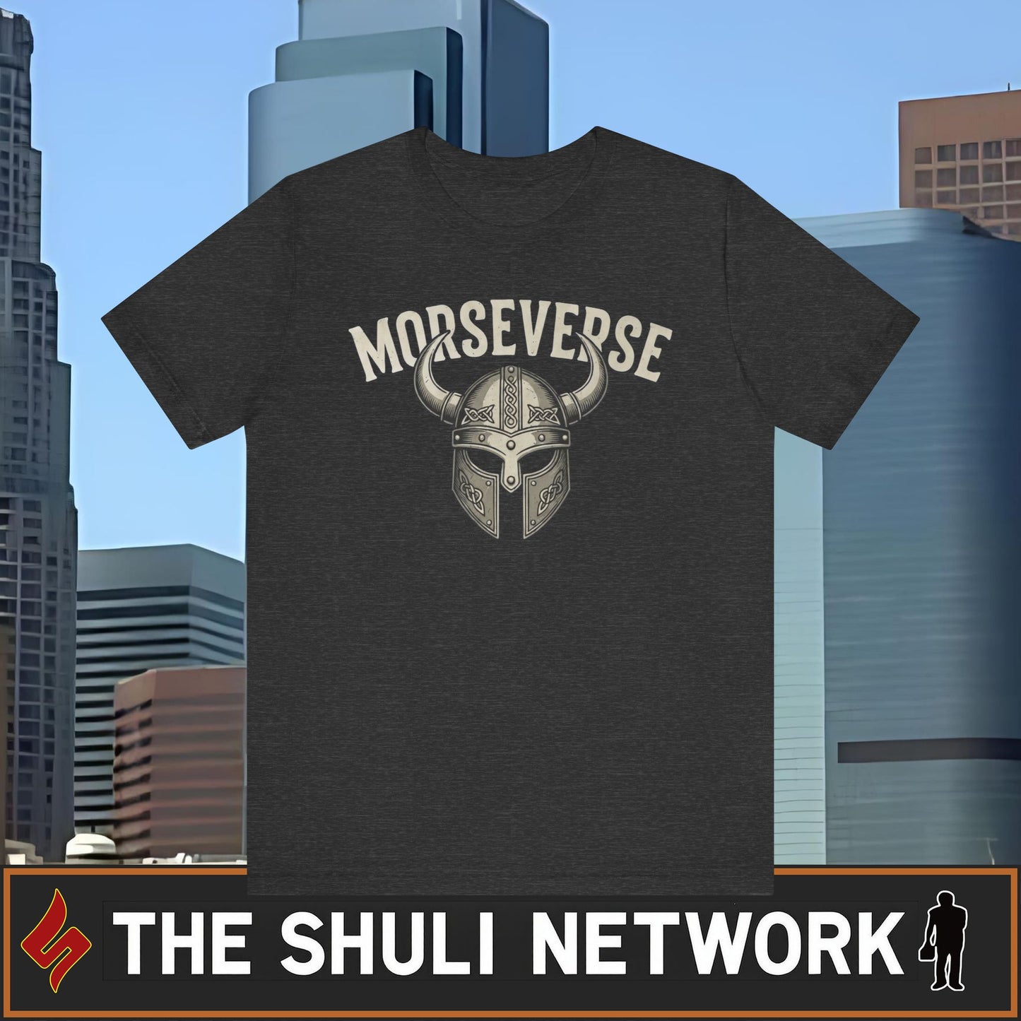 Morseverse Viking Helmet T‑Shirt