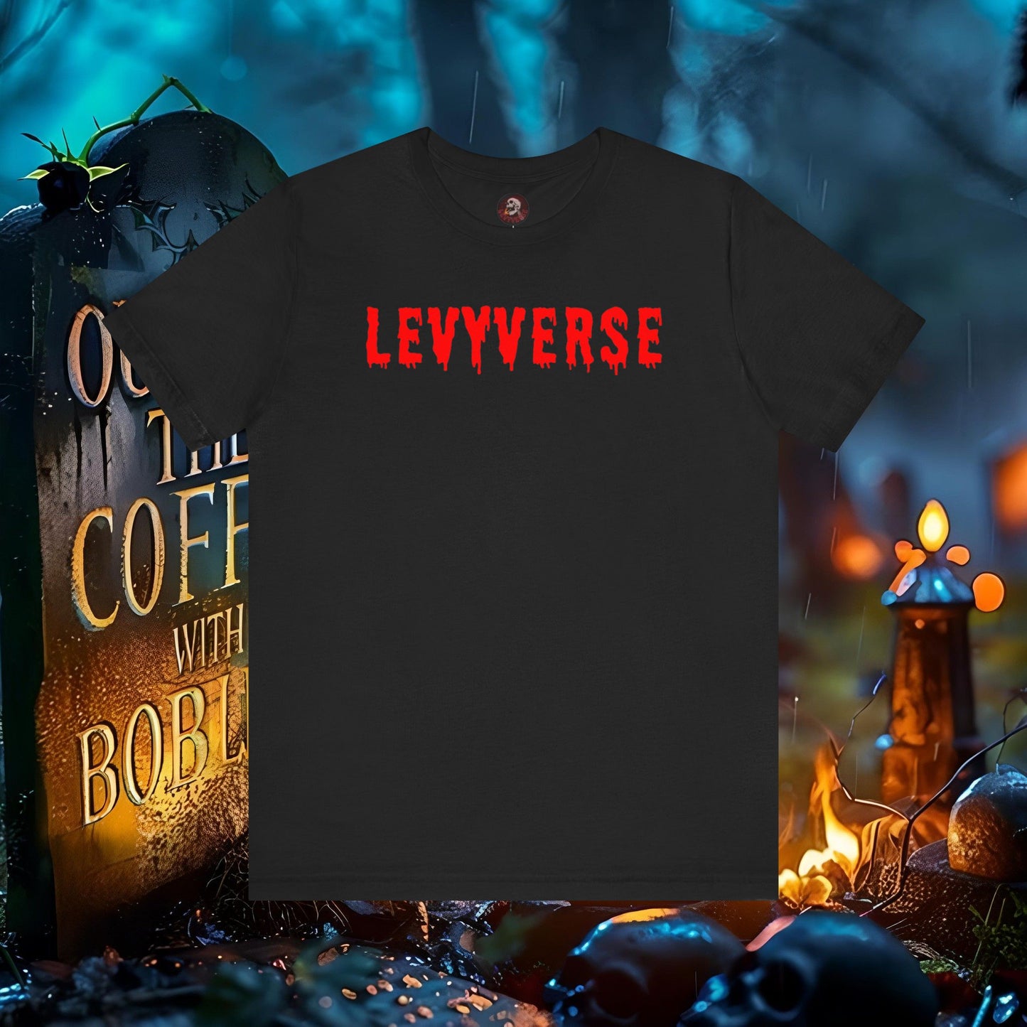 Enter the LEVYVERSE: Where Punchlines Defy Gravity Unisex Jersey Short Sleeve Tee #levyverse Comedy IN Multiple Sizes