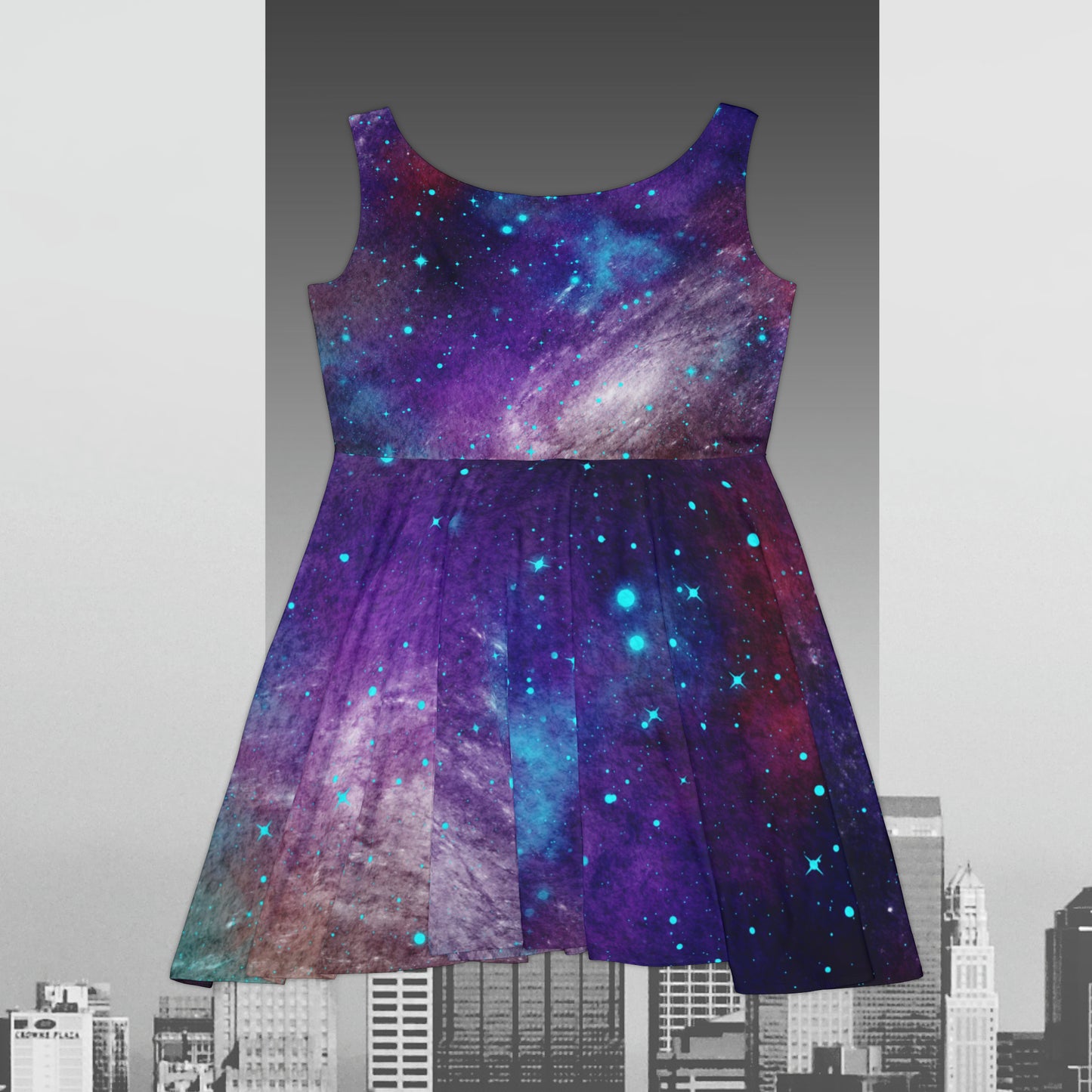 Outer Space Out of this World Women's Skater Dress (AOP)