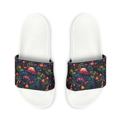 Fairy Tale Magical Forest Women's PU Slide Sandals