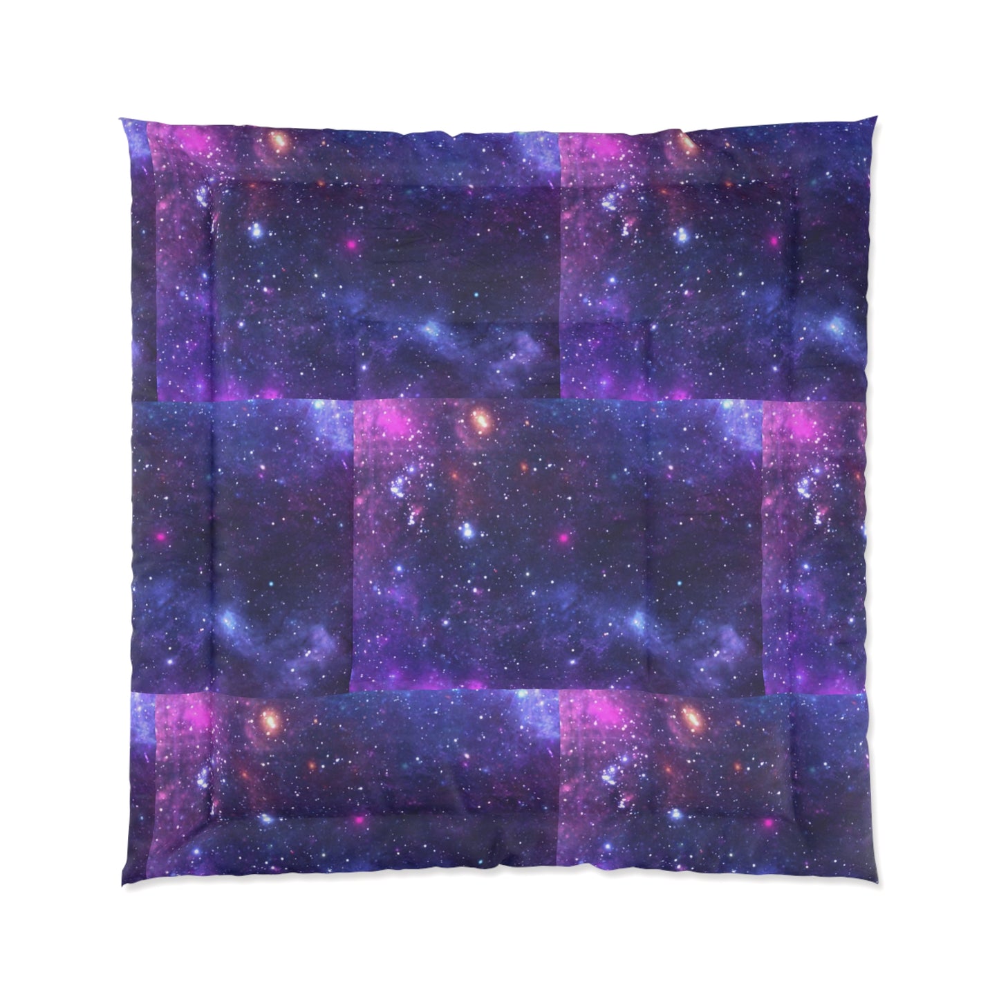 Purple Beyond the Stars Outer Space Out of this World Comforter