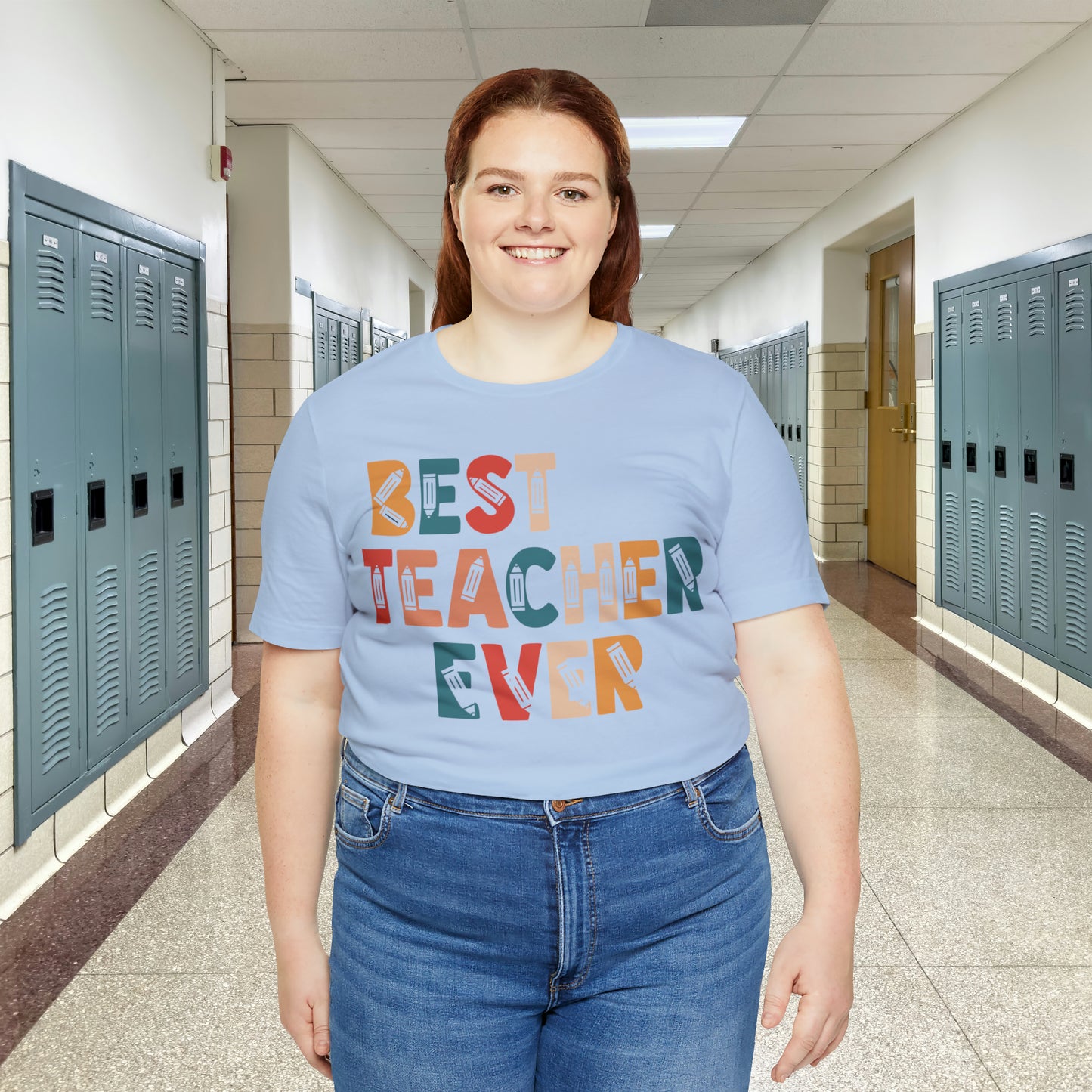 Best Teacher Ever Unisex Jersey Short Sleeve Tee