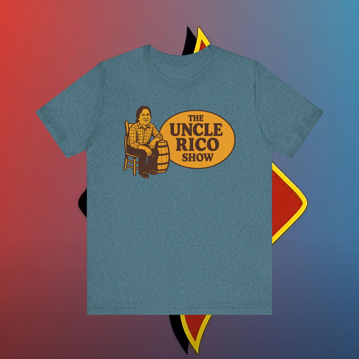 Uncle Rico Show Tee, Retro T-Shirt for Fans, Vintage Style Apparel, Movie Merchandise, Gift for Him/Her