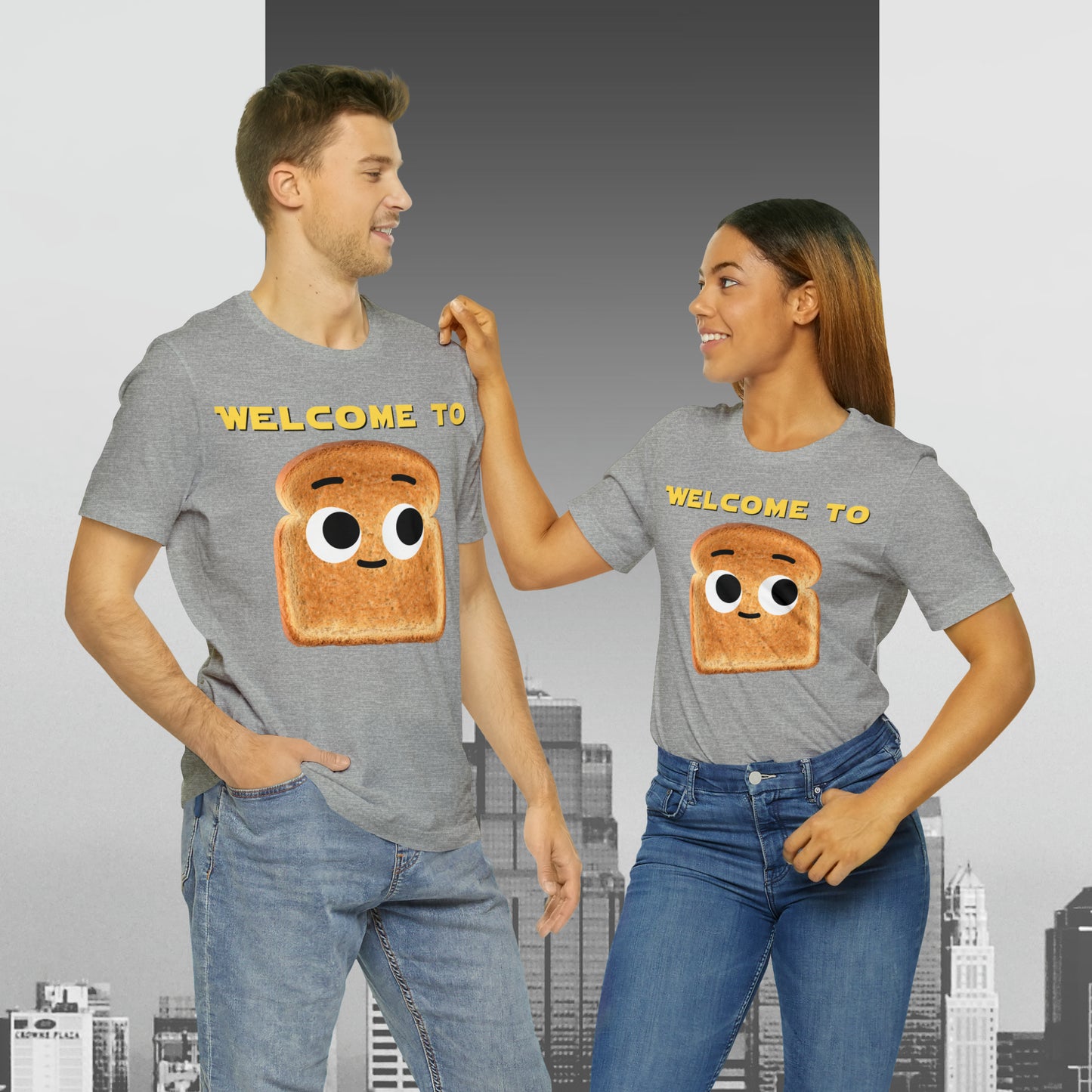 Welcome to the Darkside Unisex Jersey Short Sleeve Tee