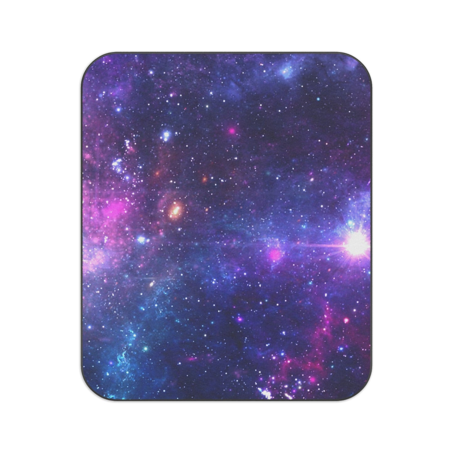 Purple Beyond the Stars Outer Space Out of this World  Picnic Blanket