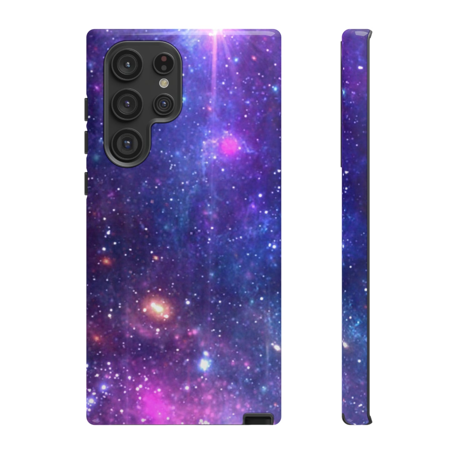 Purple Beyond the Stars Outer Space Out of this World Tough Cases (iPhone, Google, Samsung)