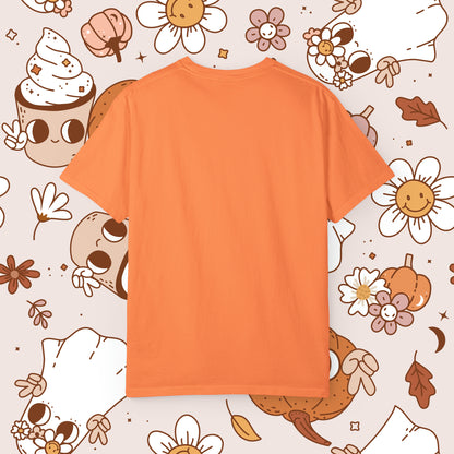 Too Cute to Spook Retro Groovy Halloween Unisex Garment-Dyed T-shirt Gifts for Him Gifts for Her