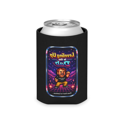 Leveling Up in the Dab Retro  Drink Koozie