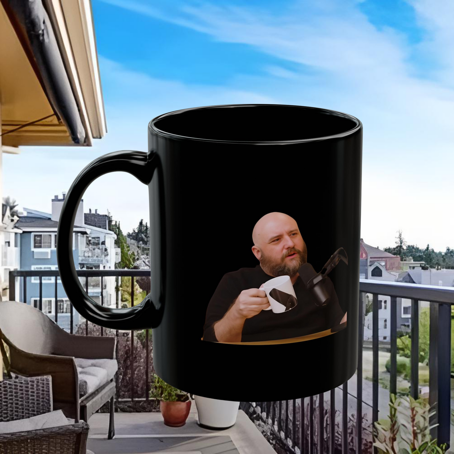 Legendary Actor Anthony Zenhauser “Right, Emma?” – The Shuli Network 11 Oz or 15 Oz Black Mug