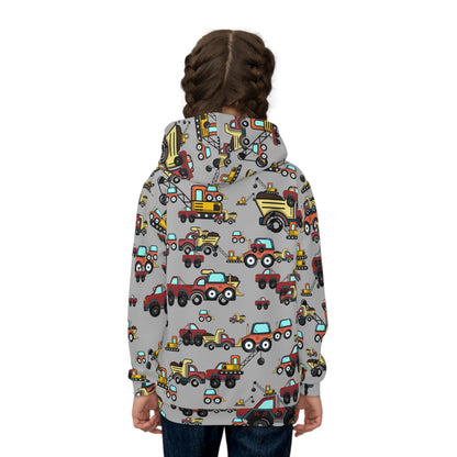 Little Builders Children's Hoodie (AOP)