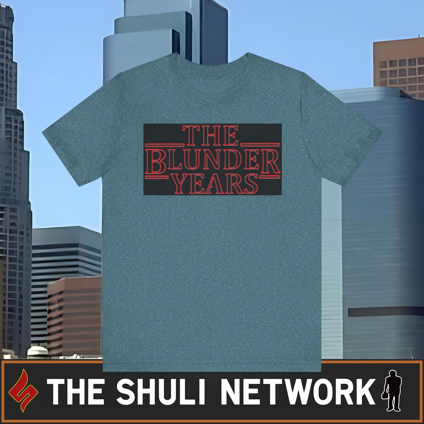 The Blunder Years Tee — Retro Sci‑Fi Inspired Graphic T-Shirt