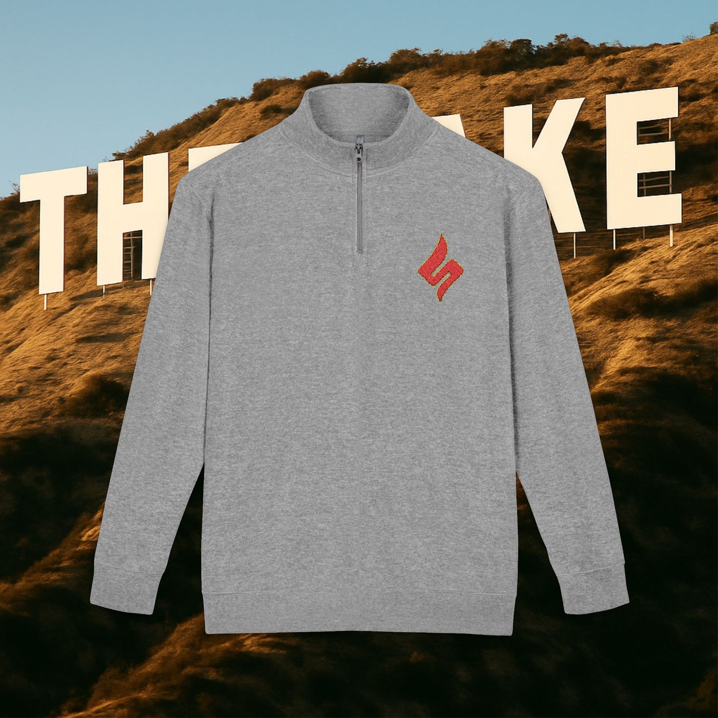 The Shuli Network Quarter‑Zip Cozy Fleece Sweatshirt