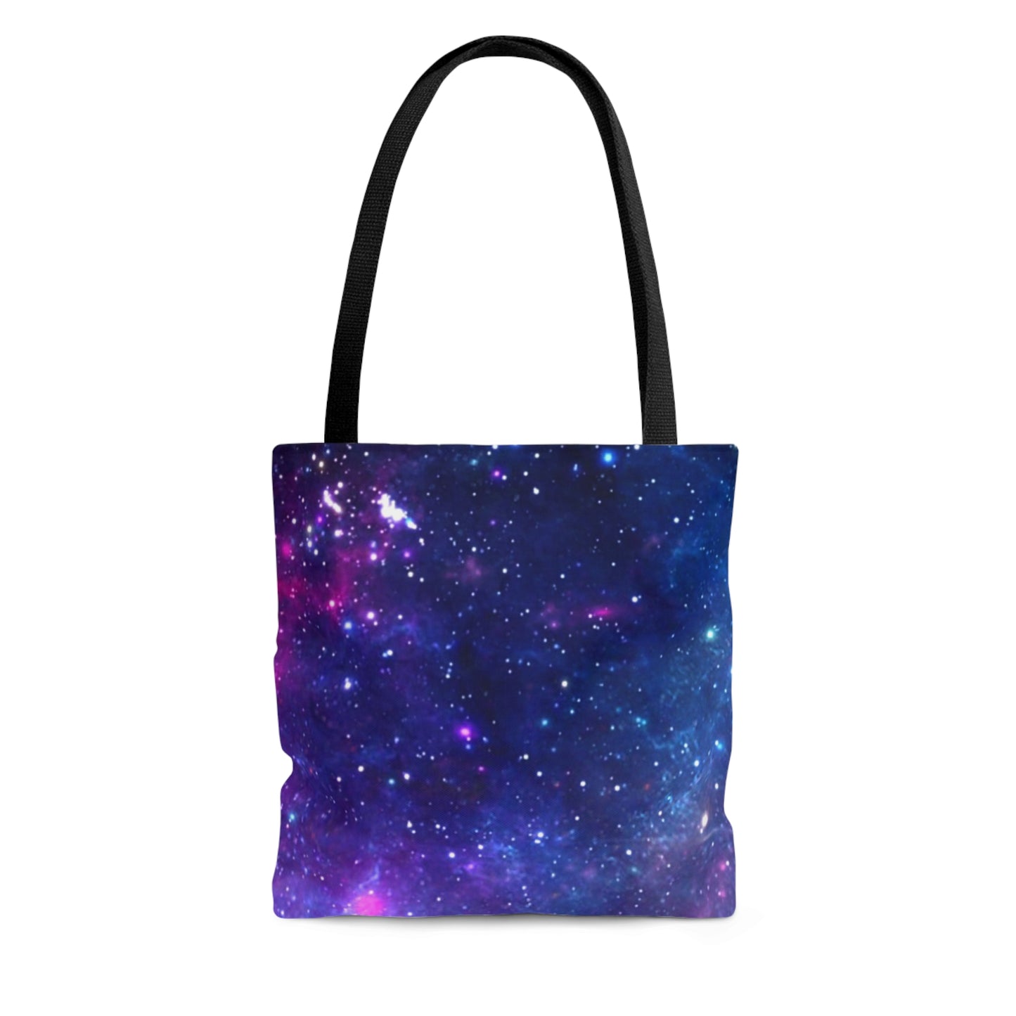 Purple Beyond the Stars Outer Space Out of this World Tote Bag (AOP)