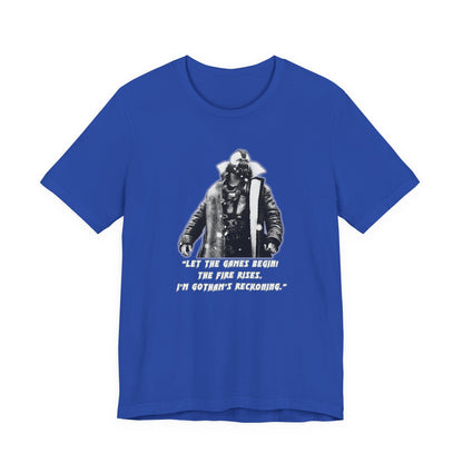 Gothams Reckoning Bane Inspired Unisex Jersey Tee Unleash Your Inner Villain