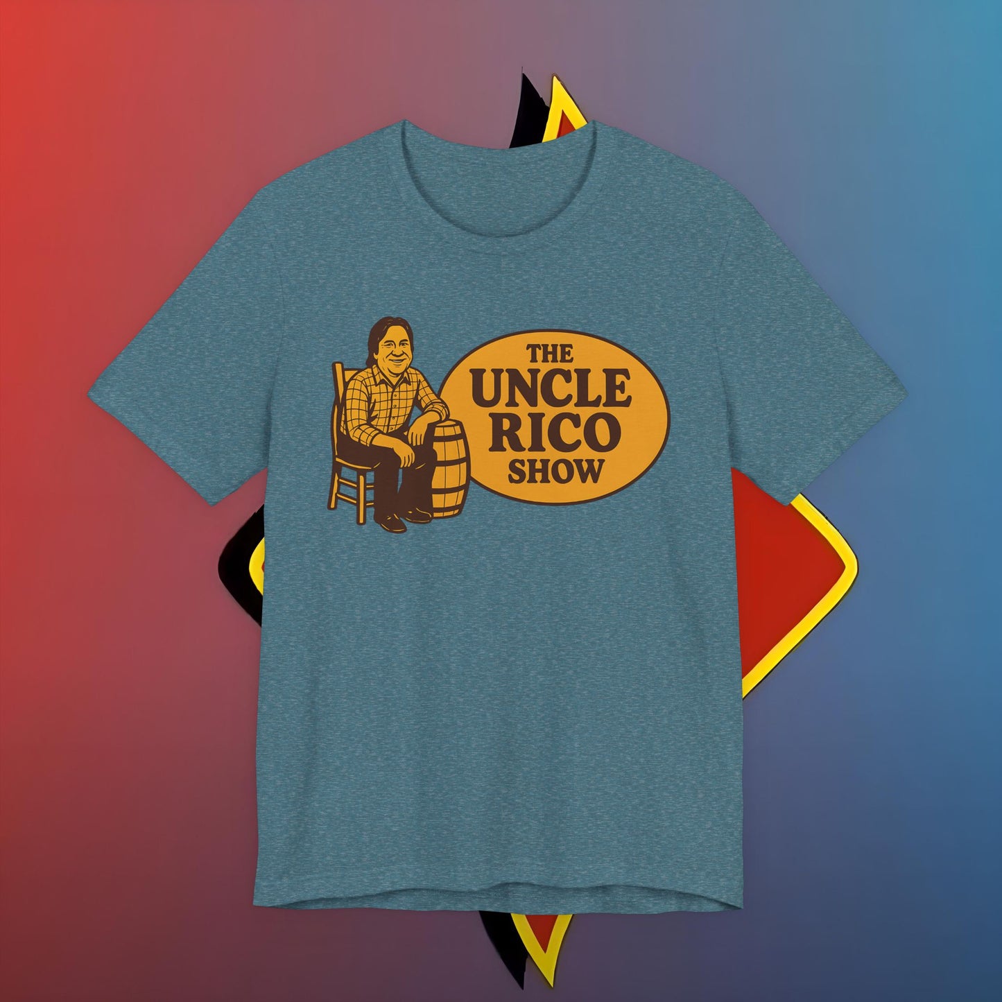 Uncle Rico Show Tee, Retro T-Shirt for Fans, Vintage Style Apparel, Movie Merchandise, Gift for Him/Her