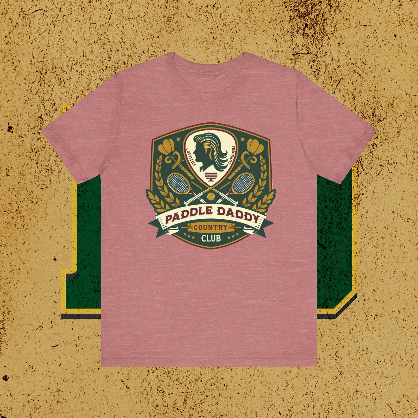 Paddle Daddy Country Club Tee  Where Prestige Meets Pickleball and Dad Jokes