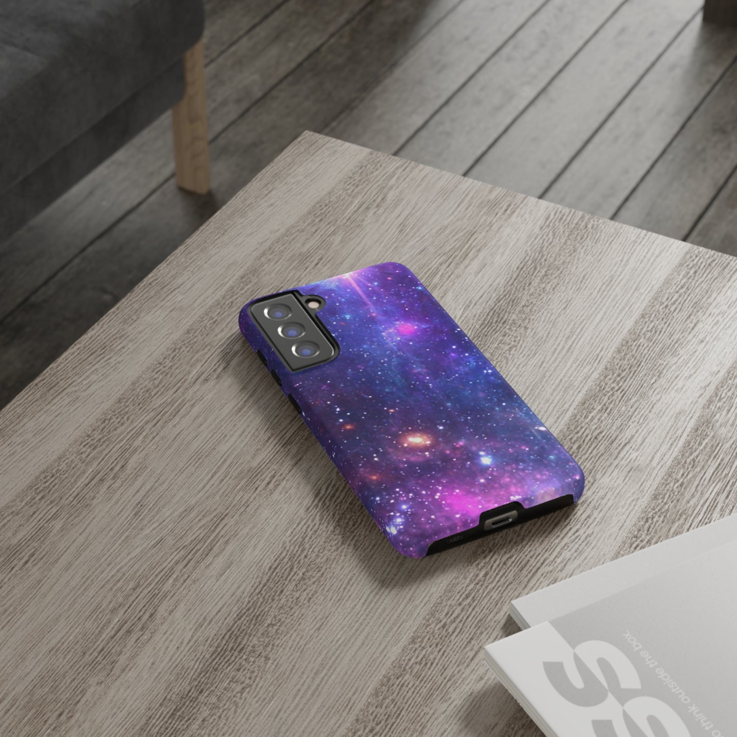 Purple Beyond the Stars Outer Space Out of this World Tough Cases (iPhone, Google, Samsung)