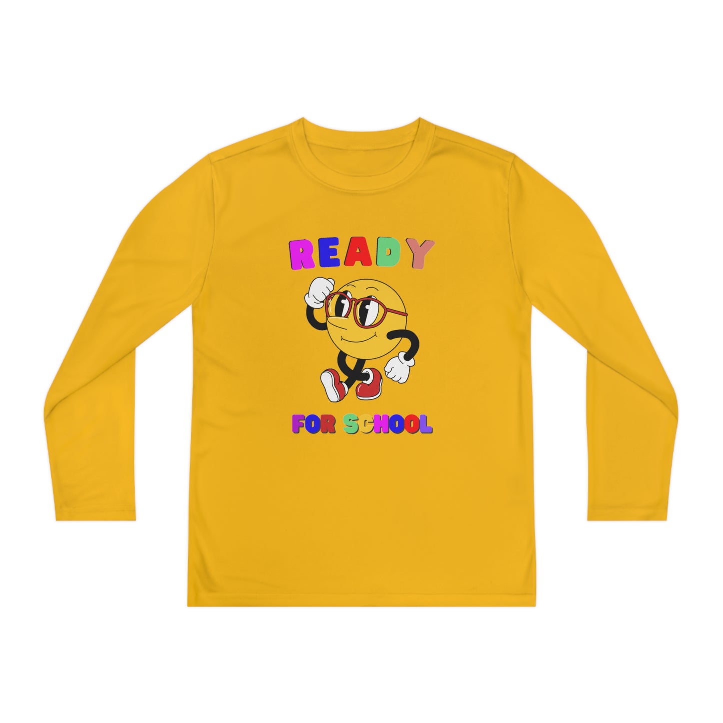 Ready For School Youth Long Sleeve Competitor Tee