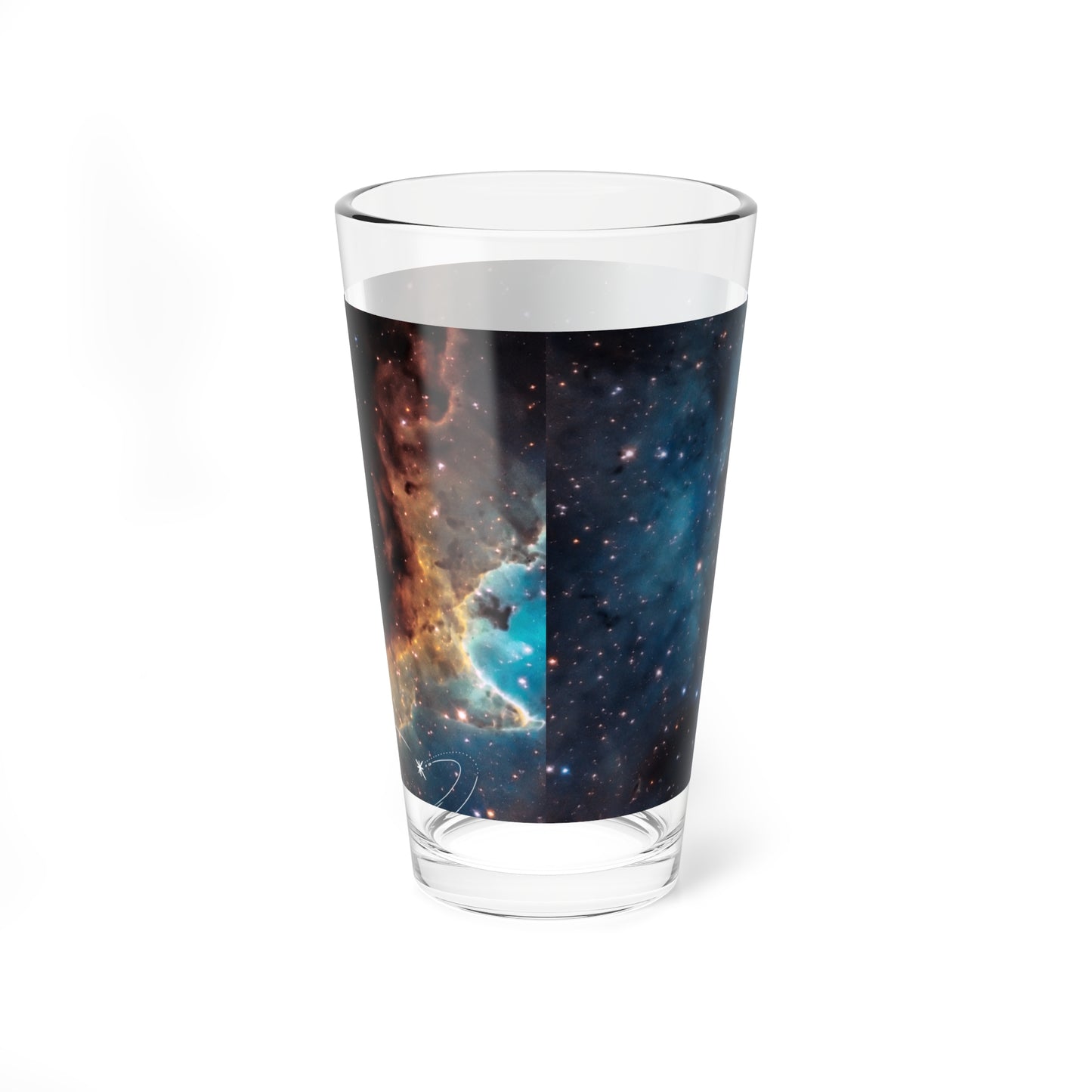 Colorful Galaxy Mixing Glass, 16oz